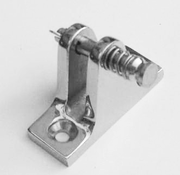 Stainless Steel Angled Deck Hinge With Removable Pin